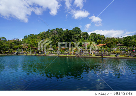 水の離宮「ティルタガンガ」の庭園（バリ島） 99345848