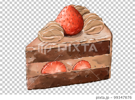 chocolate short cake 99347676