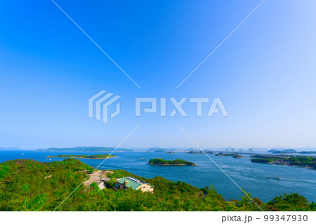 【岡山県】4月・児島駅から路線バスで初夏の鷲羽山展望台へ 99347930