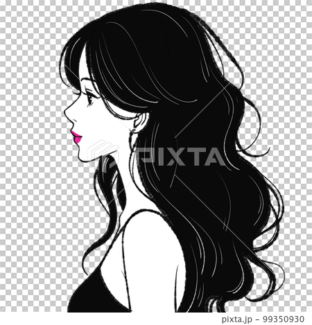 女性插畫素材 女性插畫素材 99350930