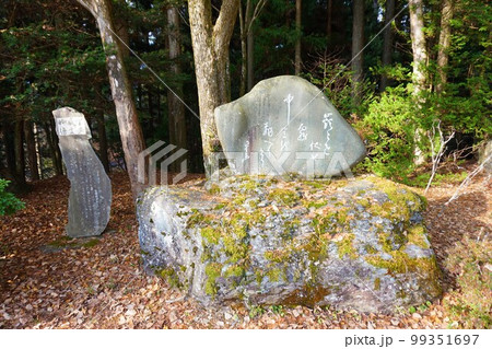 三峯神社　神社　秩父三社　石碑 99351697
