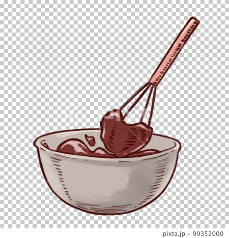 Cake making illustration Cake making illustration 99352000