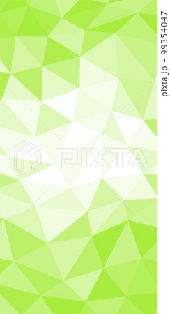 背景素材_三角形モザイク_黄緑 背景素材_三角形モザイク_黄緑 99354047