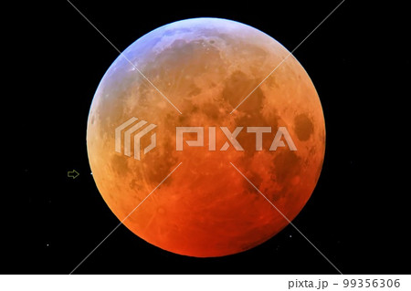 皆既月食中の天王星食（潜入） 99356306