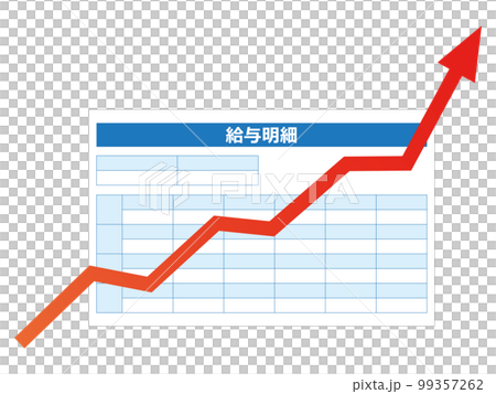 給料 給与明細書 イメージ素材 給料 給与明細書 イメージ素材 99357262