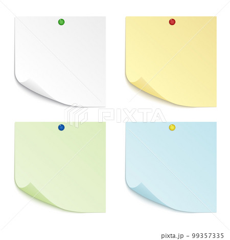 Colored sheets of paper Colored sheets of paper 99357335
