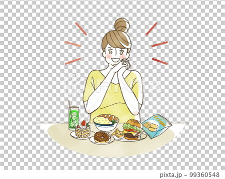 胃口大的肥胖女人 99360548