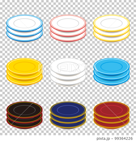 overlapping plate set overlapping plate set 99364226