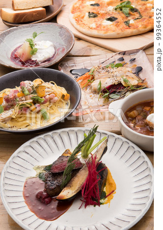 メニュー写真、ランチ、ディナー、デザート メニュー写真、ランチ、ディナー、デザート 99364552