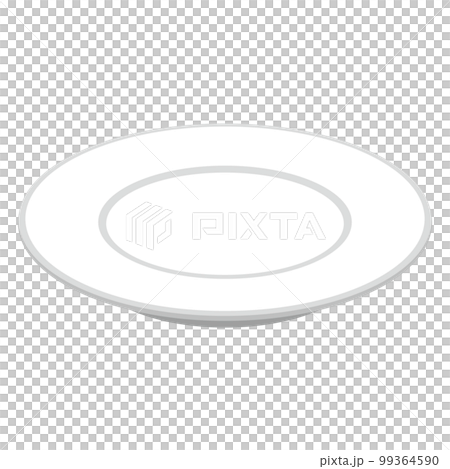plate white 99364590