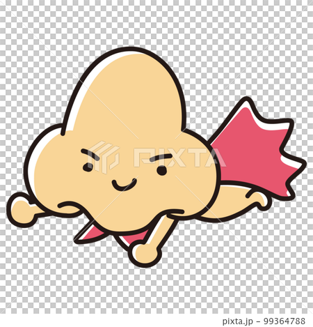 可愛的鼻子英雄角色 99364788