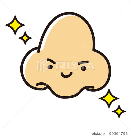 かわいい鼻のキャラクター かわいい鼻のキャラクター 99364798