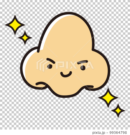 かわいい鼻のキャラクター かわいい鼻のキャラクター 99364798