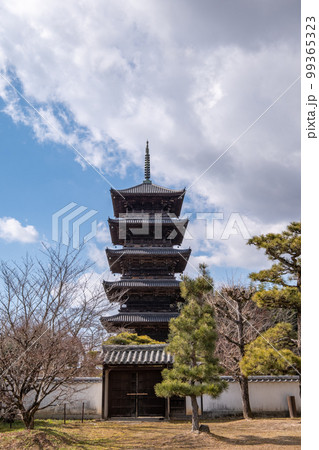 備中国分寺 五重塔 岡山県総社市の写真素材 [99365323] - PIXTA