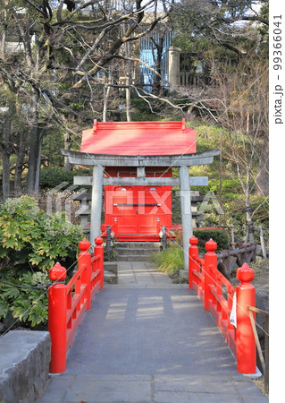 文京区立須藤公園　弁財天堂　文京区千駄木 99366041