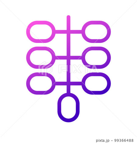 ramadan icon set gradient purple pink style illustration vector element and symbol perfect. 99366488