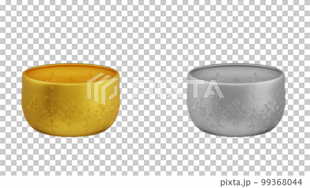 element of gold and silver bowl thai culture from image traced 3d. songkran festival thailand travel. element of gold and silver bowl thai culture from image traced 3d. songkran festival thailand travel. 99368044