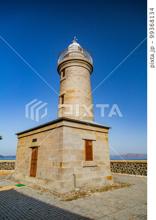瀬戸内海に浮かぶ男木島 アートの島 瀬戸内海に浮かぶ男木島 アートの島 99368134