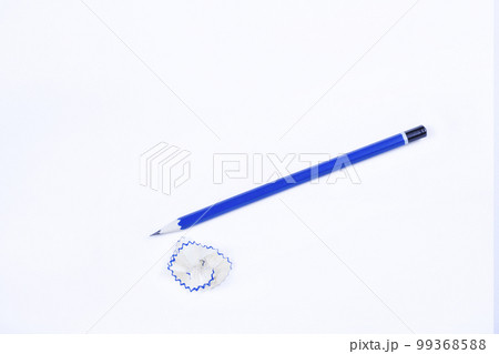 2B pencil on white background. 99368588