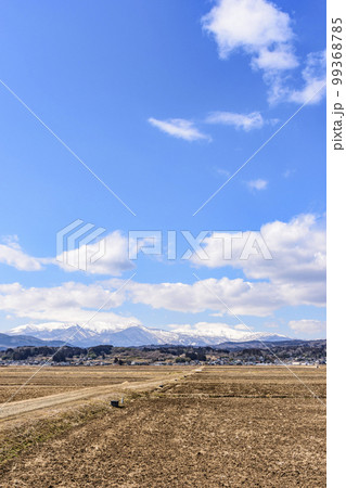 早春の蔵王山麓 早春の蔵王山麓 99368785