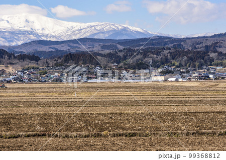 早春の蔵王山麓 早春の蔵王山麓 99368812