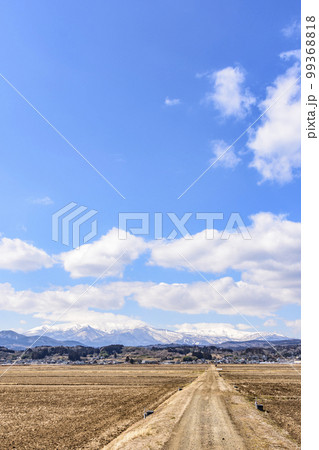 早春の蔵王山麓 早春の蔵王山麓 99368818