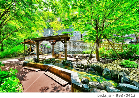 定山渓温泉 定山源泉公園 足湯 (北海道札幌市南区) 定山渓温泉 定山源泉公園 足湯 (北海道札幌市南区) 99370412