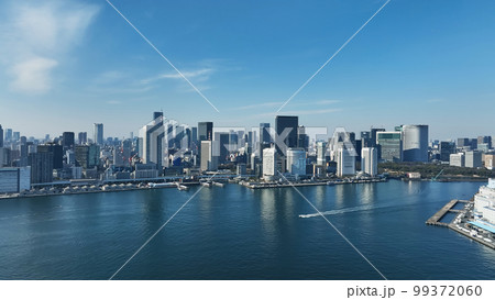都市の空撮 99372060
