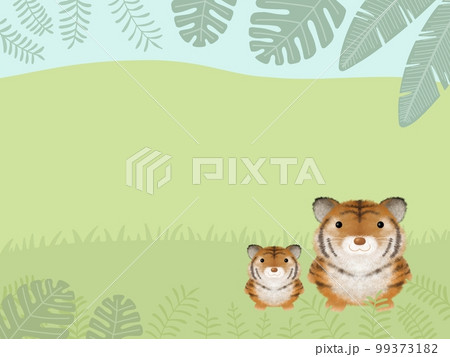 トラの背景 トラの背景 99373182