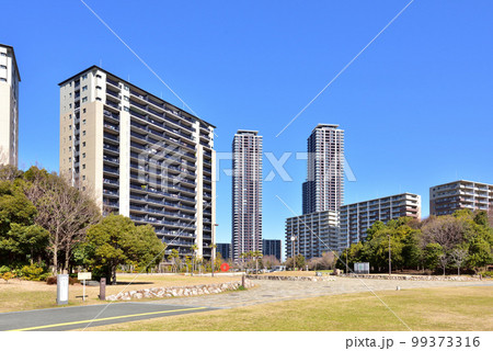 福岡アイランドシティ風景 タワーマンション 福岡アイランドシティ風景 タワーマンション 99373316