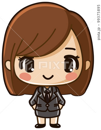 Chibi Businesswoman 99375895