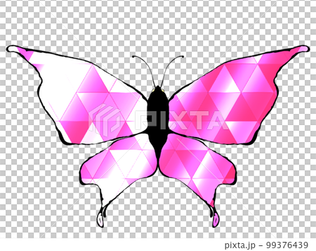 Butterfly (pink pattern) 99376439