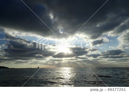 (東京都)1月の空 99377201