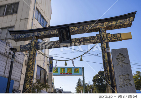 水戸の東照大権現の鳥居 99378964