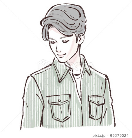 男性のイラスト素材 男性のイラスト素材 99379024