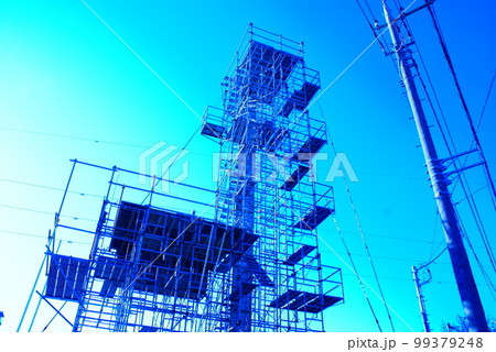 カラー 高所 高台 空 階段(2023年2月登録) カラー 高所 高台 空 階段(2023年2月登録) 99379248