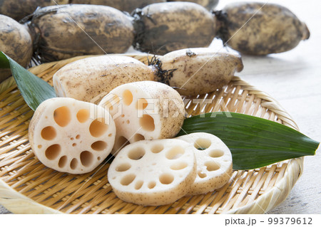 蓮根、佐賀産泥付き蓮根 99379612