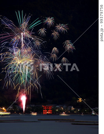 大鳥居修復祝い花火 大鳥居修復祝い花火 99379756