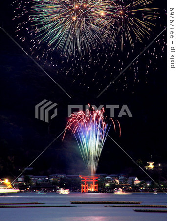 大鳥居修復祝い花火 大鳥居修復祝い花火 99379769