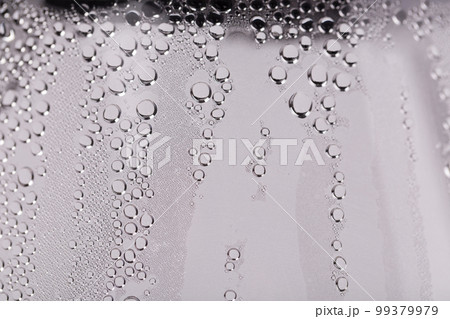 Drops and trickles of water on the glass. Drops and trickles of water on the glass. 99379979