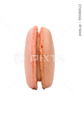 Pink delicious macaroons cookies with cream. Pink delicious macaroons cookies with cream. 99380022