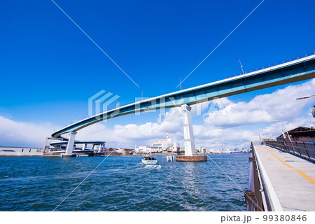 大阪市 千本松大橋と千本松渡船 大阪市 千本松大橋と千本松渡船 99380846