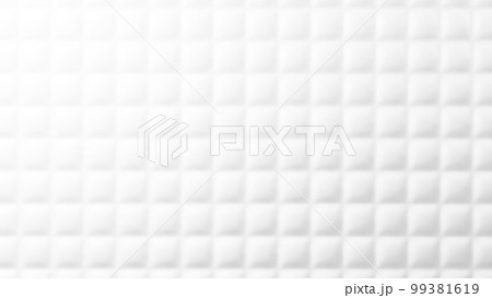 白い正方形のタイルのような抽象的な背景。壁。 99381619