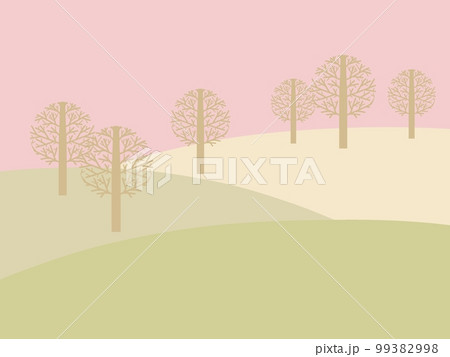 丘の背景 99382998