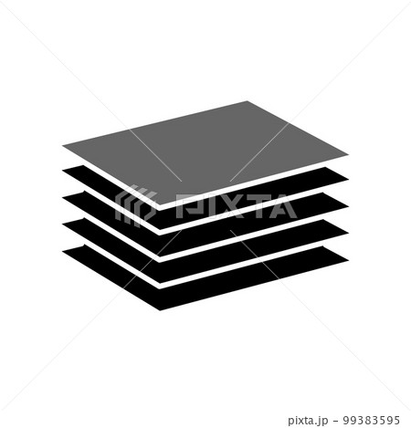 Illustration Vector Graphic of Paper icon Illustration Vector Graphic of Paper icon 99383595