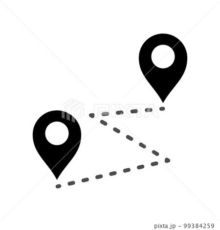 Illustration Vector Graphic of Pin Location Icon 99384259