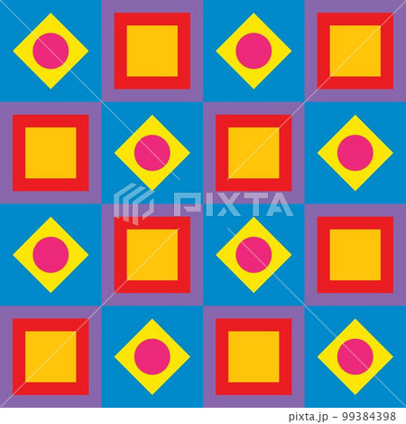 Geometric pattern design art seamless doodle contemporary modern background for texture and fabric element illustration Geometric pattern design art seamless doodle contemporary modern background for texture and fabric element illustration 99384398