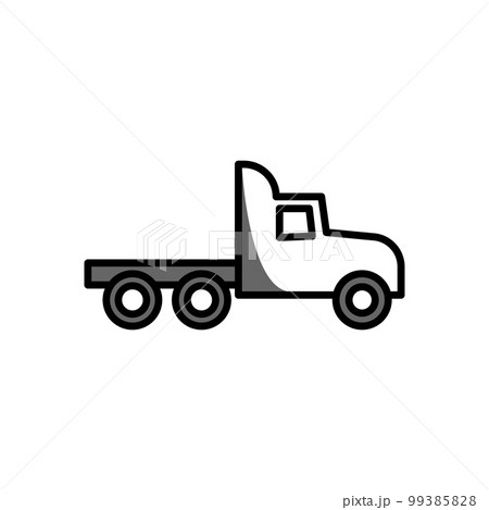 Illustration Vector Graphic of Truck Icon Illustration Vector Graphic of Truck Icon 99385828