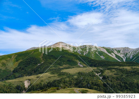 【北アルプス】太郎平から見た薬師岳_02 99385923