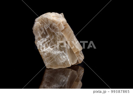 Macro mineral stone Moonstone a black background Macro mineral stone Moonstone a black background 99387865